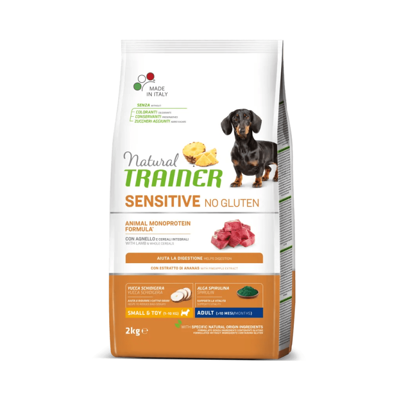 TRAINER NATURAL DOG SENSITIVE ADULT MINI AGNELLO 2 KG