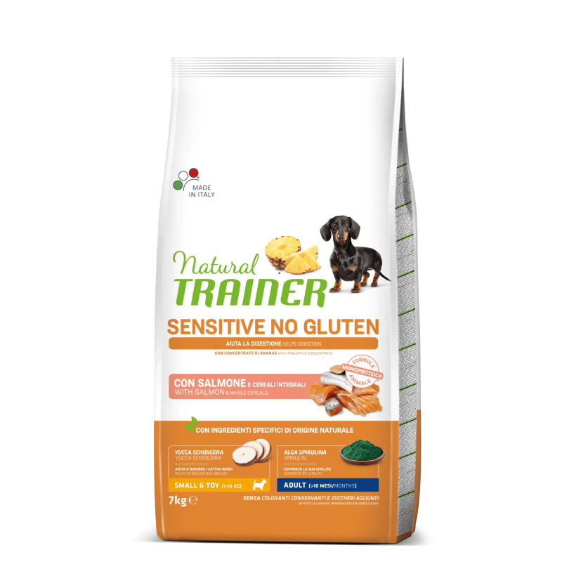 TRAINER NATURAL DOG SENSITIVE ADULT MINI SALMONE 7 KG