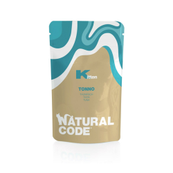 NATURAL CODE GATTO KITTEN TONNO BUSTINA 70 GR