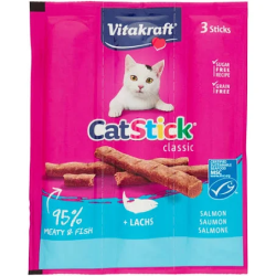 VK CAT STICK MINI SALMONE 3 X 18 GR