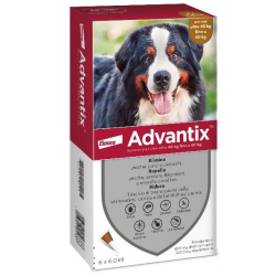 ADVANTIX SPOT-ON 40-60 KG 6 PIPETTE