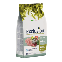 EXCLUSION DOG MEDITERRANEO MATURE POLLO SMALL 2 KG