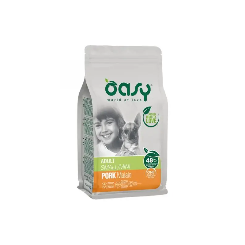 OASY DOG ONE ADULT SMALL MAIALE 800 GR