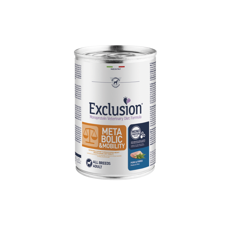 EXCLUSION DOG META & MOBILITY LATTINA 400 GR