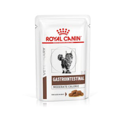 ROYAL CAT GASTROINTESTINAL MODERATE CALORIE BUSTINA 85 GR