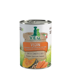 AEQUILIBRIA DOG VEGAN ZUCCA E CAROTE 400 GR