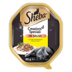 SHEBA CREAZIONI POLLO E ASPARAGI IN SALSA 85 GR