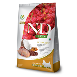 ND DOG QUINOA SKIN&COAT QUAGLIA E COCCO ADULT MINI 2,5 KG