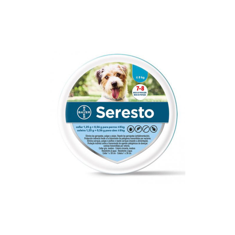 SERESTO COLLARE CANE FINO A 8 KG