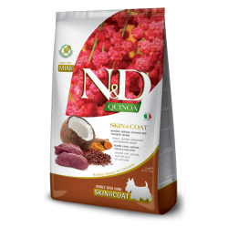 ND DOG QUINOA SKIN&COAT CERVO E COCCO ADULT MINI 2,5 KG