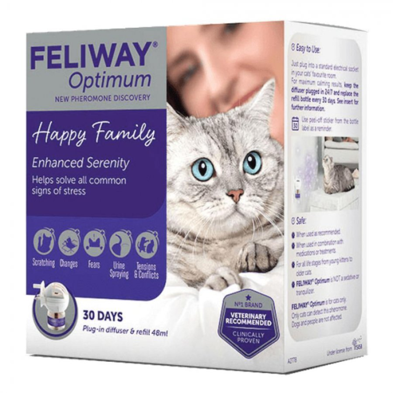 FELIWAY OPTIMUM DIFFUSORE + RICARICA 48 ML