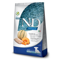 ND DOG OCEAN ZUCCA MERLUZZO CANTALUPO PUPPY MINI 800 GR