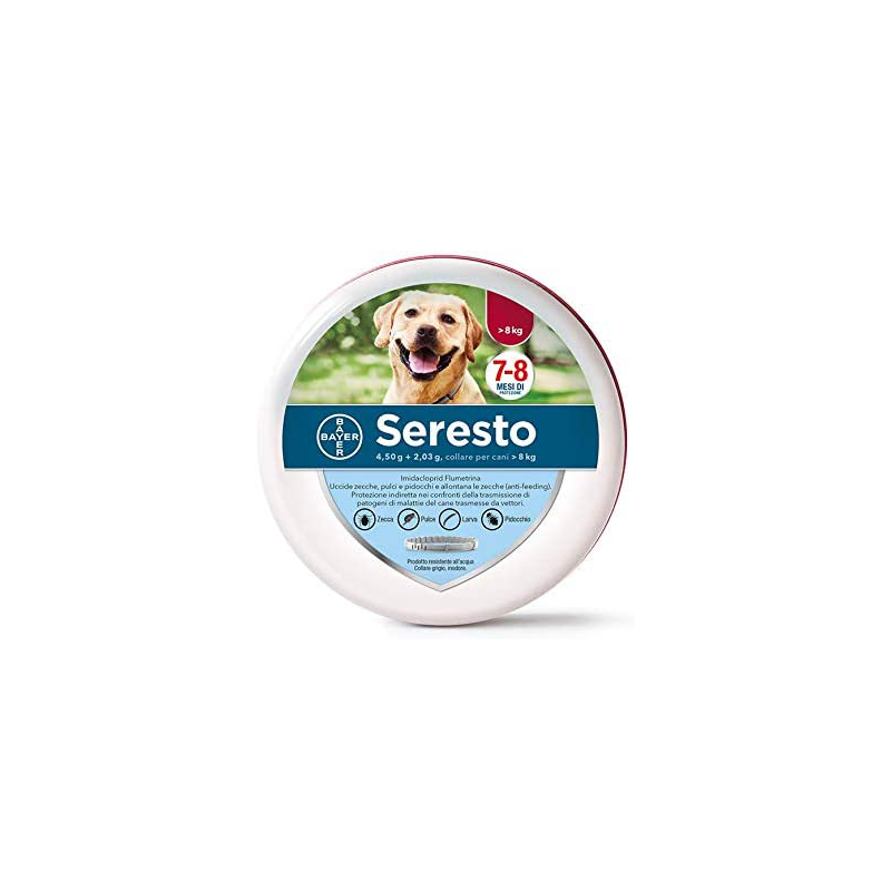 SERESTO COLLARE CANE OLTRE 8 KG