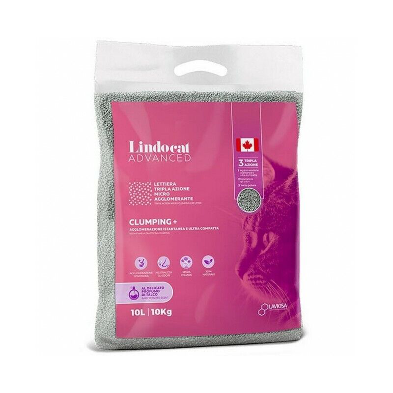 LINDOCAT ADVANCED CLUMPING PLUS TALCO 10 LITRI