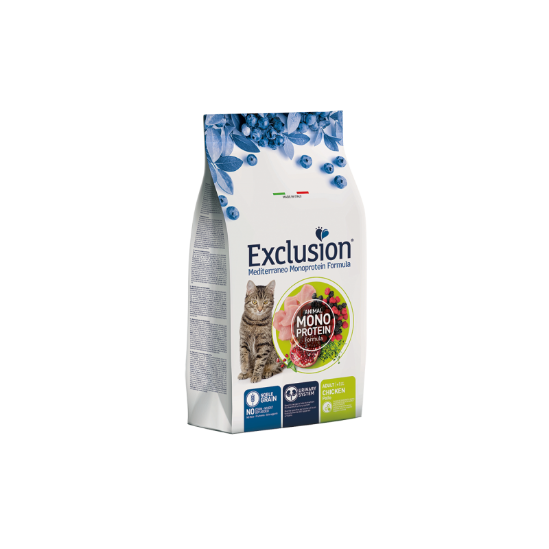 EXCLUSION CAT MEDITERRANEO ADULT POLLO 1,5 KG