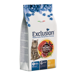 EXCLUSION CAT MEDITERRANEO ADULT MANZO 1,5 KG