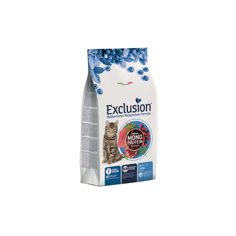 EXCLUSION CAT MEDITERRANEO ADULT TONNO 1,5 KG