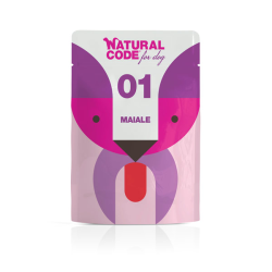 NATURAL CODE CANE MAIALE BUSTINA 100 GR