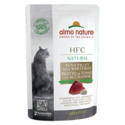 HFC CAT NATURAL TONNO E ACCIUGHE BUSTINA 55 GR