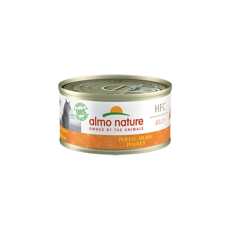 HFC CAT JELLY POLLO LATTINA 70 GR