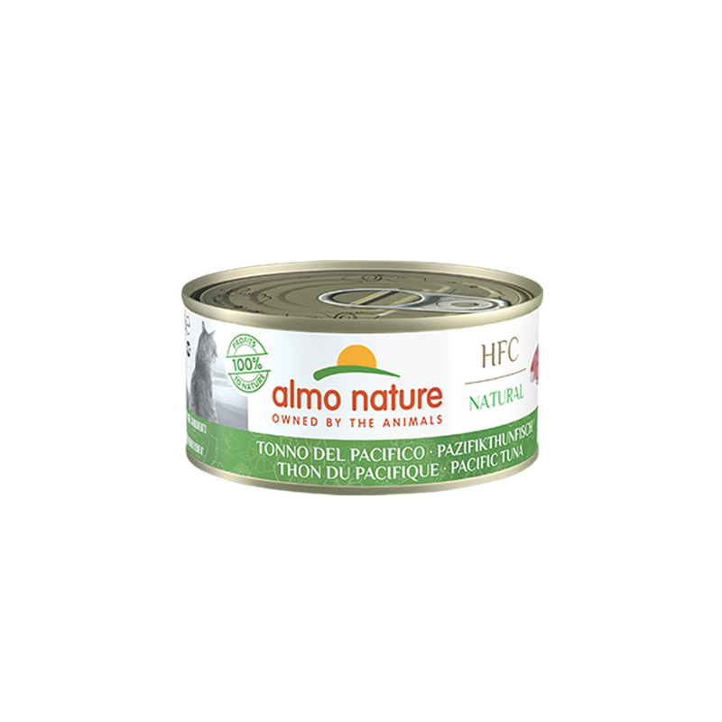 HFC CAT NATURAL TONNO DEL PACIFICO LATTINA 150 GR