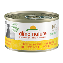 HFC DOG NATURAL FILETTO DI POLLO LATTINA 95 GR