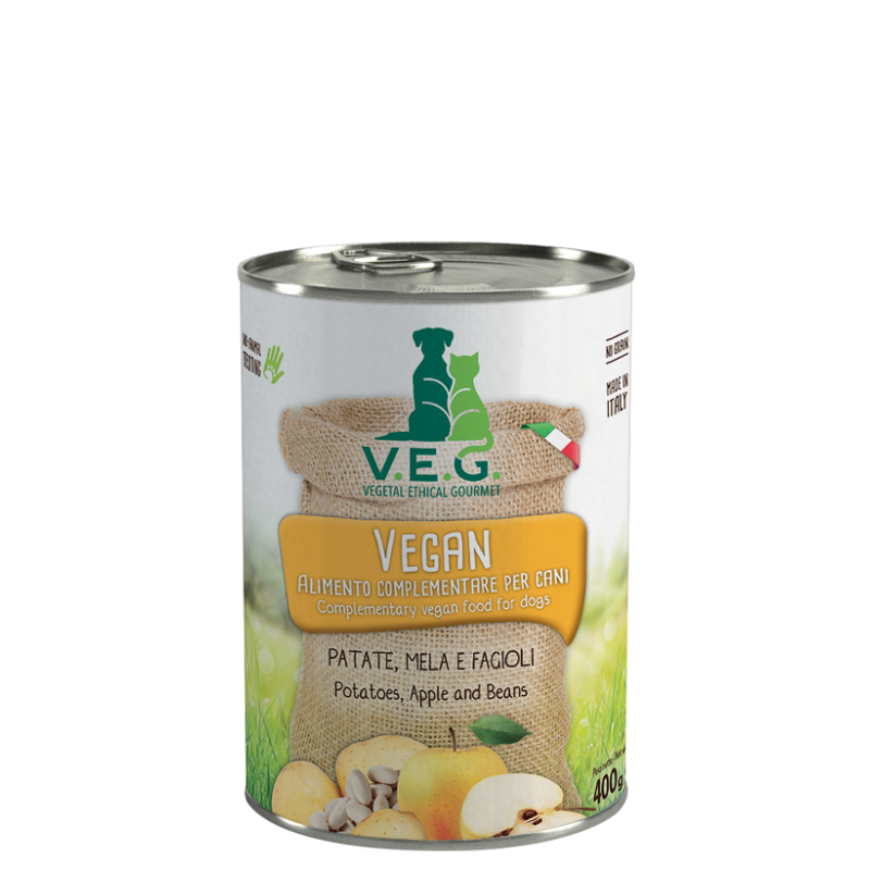 AEQUILIBRIA DOG VEGAN MELA E PATATE 400 GR