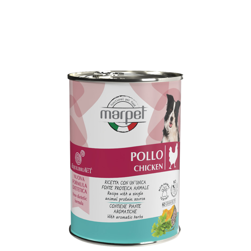 AEQUILIBRIA VET DOG POLLO 410 GR