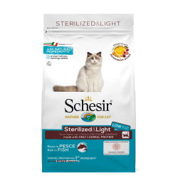 SCHESIR GATTO STERILIZED PESCE 400 GR