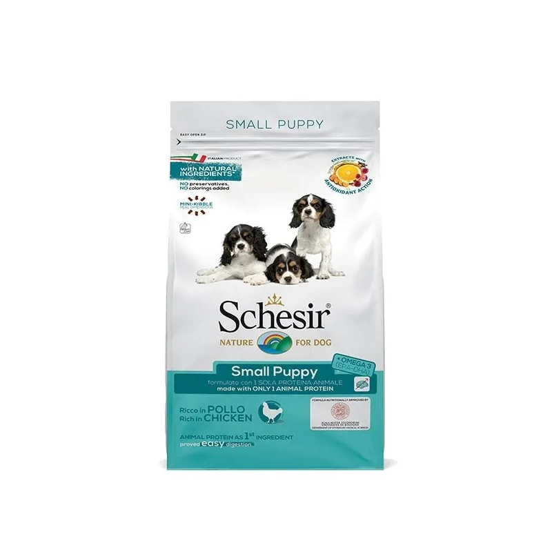 SCHESIR CANE PUPPY SMALL POLLO 2 KG