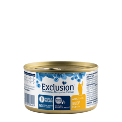 EXCLUSION CAT MEDITERRANEO ADULT MANZO LATTINA 85 GR