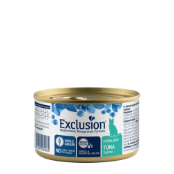 EXCLUSION CAT MEDITERRANEO STERILIZED TONNO LATTINA 85 GR