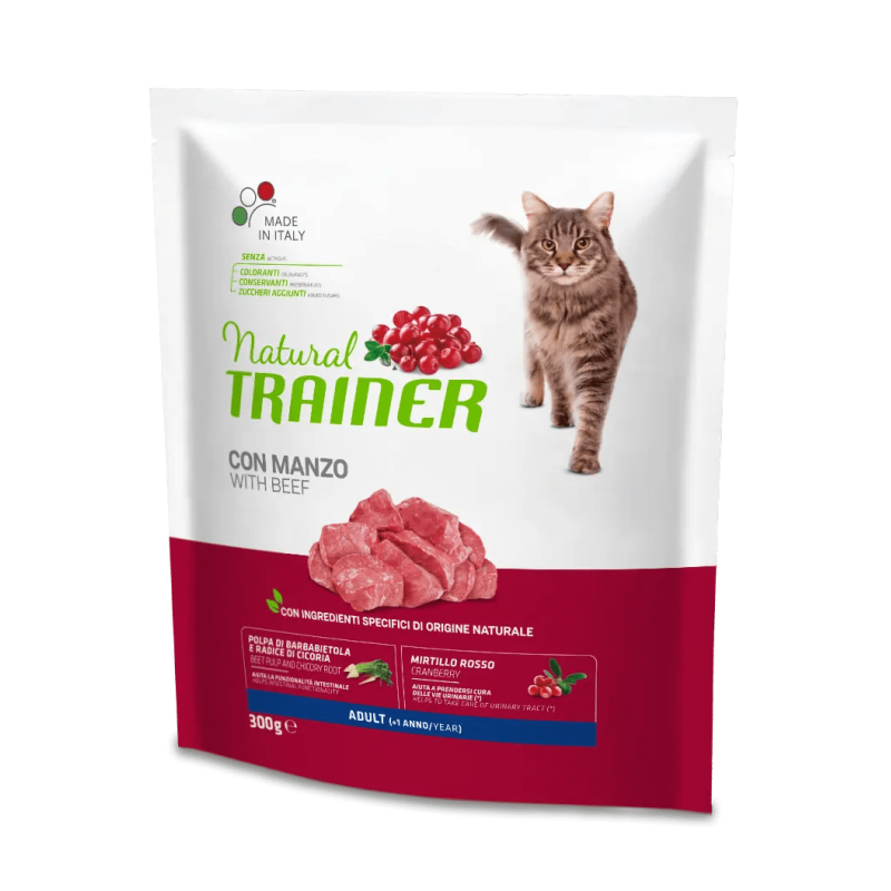 TRAINER NATURAL CAT ADULT MANZO 300 GR