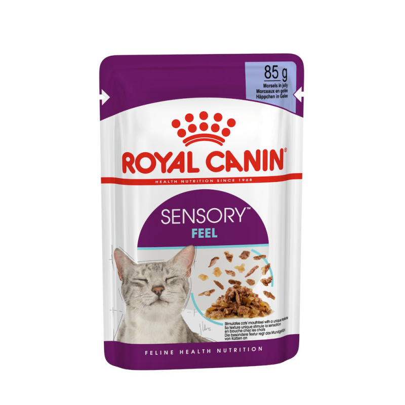 ROYAL CAT SENSORY FEEL JELLY BUSTINA 85 GR