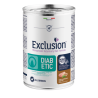 EXCLUSION DOG DIABETIC LATTINA 400 GR