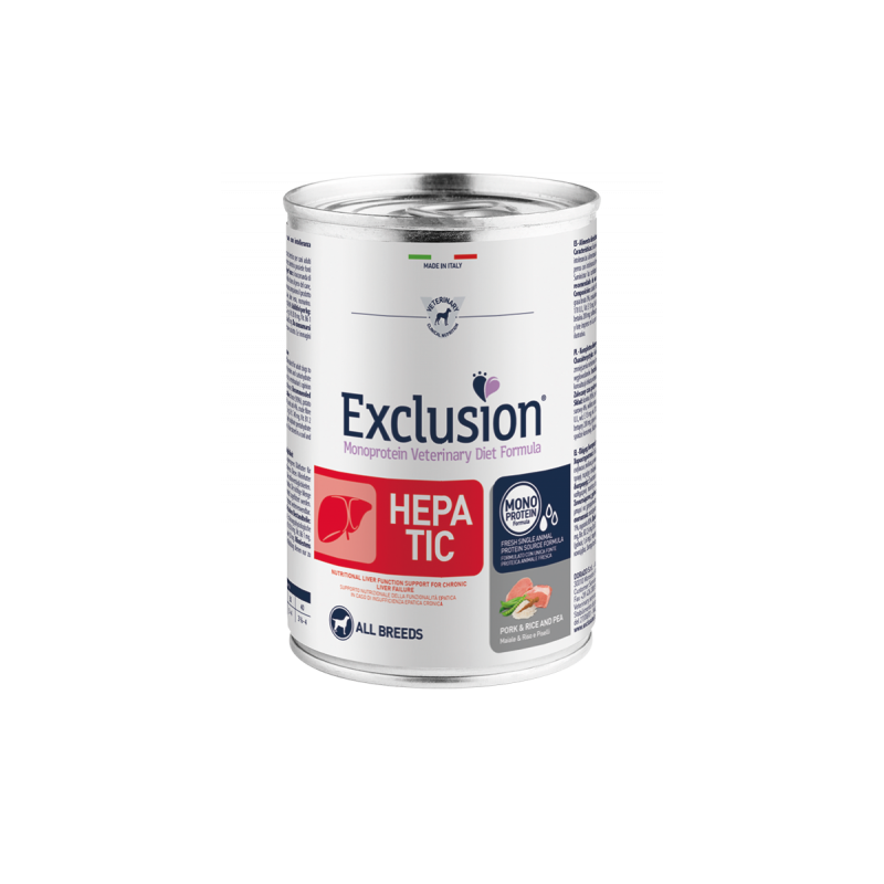 EXCLUSION DOG HEPATIC LATTINA 400 GR