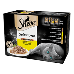 SHEBA SELEZIONE IN SALSA DELICATA 12 X 85 GR