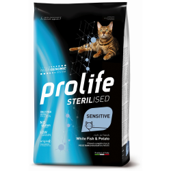 PROLIFE CAT STERILIZED PESCE E PATATE 1,5 KG