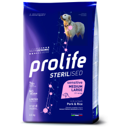 PROLIFE DOG ADULT STERILIZED MAIALE 12 KG