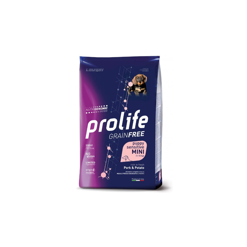 PROLIFE DOG GRAIN FREE PUPPY MINI MAIALE 2 KG