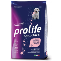 PROLIFE DOG GRAIN FREE PUPPY MEDIUM LARGE MAIALE 2,5 KG