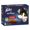 FELIX GHIOTTONERIE MULTIPACK 12X85 GR (POLLO-MANZO)