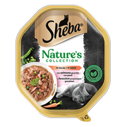 SHEBA NATURAL SALMONE E PISELLI 85 GR