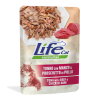 LIFE CAT TONNO MANZO E PROSCIUTTO BUSTINA 70 GR