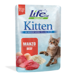 LIFE CAT KITTEN MANZO BUSTINA 70 GR