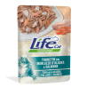 LIFE CAT TONNO MERLUZZO E SALMONE BUSTINA 70 GR