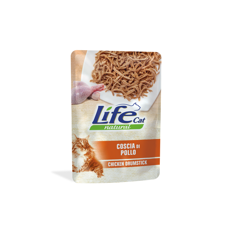 LIFE CAT COSCIA DI POLLO BUSTINA 70 GR