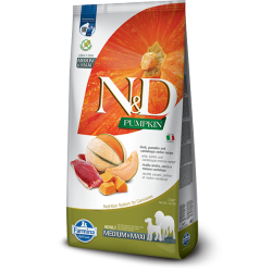 ND DOG ZUCCA ANATRA E MELONE ADULT MEDIO MAXI 12 KG