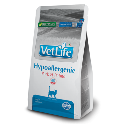 VET LIFE CAT HYPOALLERGENIC MAIALE E PATATE 1,5 KG