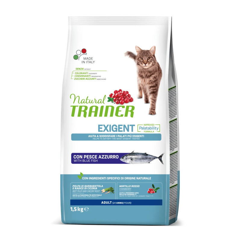 TRAINER NATURAL CAT EXIGENT PESCE 1,5 KG